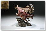Tyrannosaurus Rex vs.Triceratops Diorama by SIDESHOW COLLECTIBLES