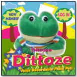 Dittoze Voice Recordable 5" Plush with Online Playground - Frog by BLAYCHON, LLC