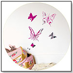 Wall Stickers Small Kit - Shimmer Butterflies by MIMILOU
