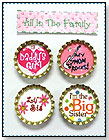Snap Caps All in the Family by m3 girl designs LLC