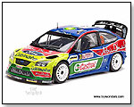 Sun Star Modern Rally - 1:18 Die-cast Ford Focus WRC Race Car M.Hirvonen/J.Lehtinen #3 (2nd Rally Monte Carlo 2008) by TOY WONDERS INC.
