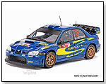 Sun Star Modern Rally - 1:18 Die-cast Subaru Impreza WRC07 Race Car M.0stberg/O.K.Unnerud #19 (Rally D'Italia Sardegna 2008) by TOY WONDERS INC.