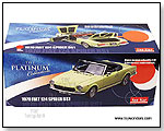 Sun Star Platinum - 1:18 Die-cast 1970 Fiat 124 Spider BS1 Convertible by TOY WONDERS INC.
