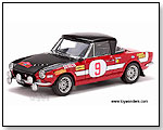 Sun Star Classic Rally - 1:18 Die-cast Fiat 124 Abarth Race Car L.Trombotto/ M.Enrico #9 (Winner Rallye Dell' Isola d'Elba 1971) by TOY WONDERS INC.