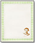 Monkey Deluxe Blanket by APPLE PARK LLC