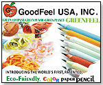 Green Feel Paper Pencil by GOOD FEEL USA