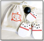 Wooden Bowling Set - White by KITTY BABY LOVE