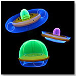 Glow-and-Throw UFO Flying Disc by STAMOS ENTERPRISES