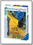 Van Gogh - Caf Terrace at Night 1500 pc Puzzle by RAVENSBURGER