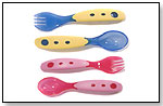 Baby Dipper Spoon and Fork Set by Baby Dipper, LLC