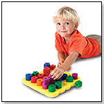 Stacking Shapes Peg Board by LEARNING RESOURCES INC.