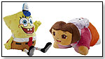 Pillow Pets Nickelodeon - Dora the Explorer and SpongeBob SquarePants by CJ PRODUCTS
