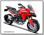 Maisto - Ducati Multistrada 1200S Motorcycle 1:12 scale die-cast collectible model by TOY WONDERS INC.