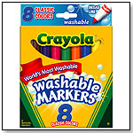 Crayola Washable Markers Broad Point 8 Pack by CRAYOLA LLC
