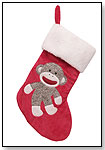Sock Monkey Holiday Stocking by RASHTI & RASHTI