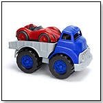 Green Toys Flatbed Truck and Race Car by GREEN TOYS INC.