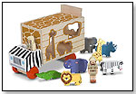 Animal Rescue Shape-Sorting Truck Wooden Toy by MELISSA & DOUG