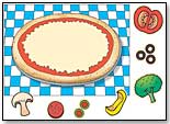 Make Your Own Pizza Sticker Activity Book by DOVER PUBLICATIONS