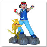 Ash and Pikachu Limited Edition Statue by Hard Hero by POKEMON USA