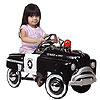 Police Sedan Pedal Car by AMERICAN RETRO LLC