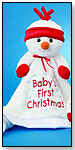 “Baby's First Christmas” Snowman Lil' Snuggler™ by DOUGLAS CUDDLE TOYS