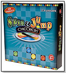 Spin and Jump Checkers by DRJ GAMEBOARDS