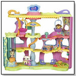 Littlest Pet Shop Display & Play Round n' Round Pet Town by HASBRO INC.