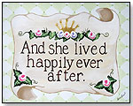 Happily Ever After Canvas by SHERRI BLUM DESIGNS