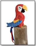 Gabby Red Parrot by DOUGLAS CUDDLE TOYS