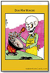 “Dead Man Wokking” Halloween Card by NOBLEWORKS INC.