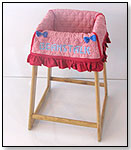 Restaurant High Chair Cover by CARSEAT COUTURE INC.