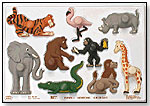 Layers of Learning Jumbo Knob Large Puzzle  Zoo Animals by MINDGEAR
