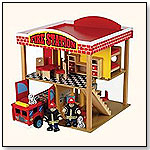 Deluxe Firehouse by KIDKRAFT