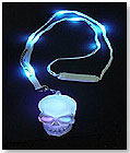 Flat Lanyard with Skull by LIGHTUP TOYS