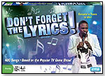 Don't Forget The Lyrics Game by HASBRO INC.