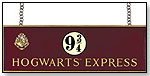 Harry Potter Hogwarts Express Wooden Sign by NECA