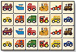 Vehicle Memory Tile Game by MAPLE LANDMARK WOODCRAFT CO.