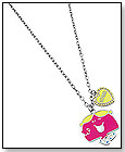 Mr. Men Little Miss Collection - Little Miss Chatterbox Necklace by HIGH INTENCITY CORP.