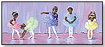 Dress Rehearsal Ballerina border by ETHNIC INSPIRATIONS BY MARSHAE, LLC