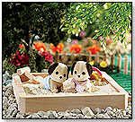 Calico Critters Beagle Dog Twins by INTERNATIONAL PLAYTHINGS LLC