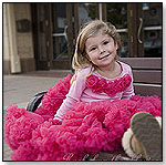 Raspberry Pettiskirt by RACHEL ON THE FLOWER INC.