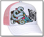 Butterfly Trucker Hat by LITTLE FIT