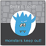 Monsters Keep Out Wall/Door Art by HIP KID ART