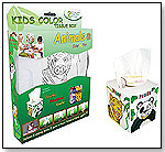 Kids Color Tissue Box® - Animals by VANTISS CREATIONS LLC