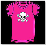 Skull Baby Tee by TOO FAST CLOTHING