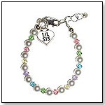 Sterling Silver Lil Sis Bracelet by CHERISHED MOMENTS