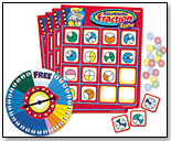 The Beginning Fraction Zone Bingo Game by LEARNING RESOURCES INC.