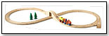Classic Figure 8 Wooden Train Set by BRIO CORPORATION