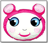 Happy Lucky Thingy Face Pillow by BEACON STREET GIRLS