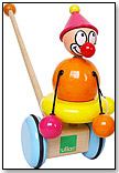 August the Clown Push Toy by VILAC